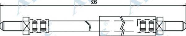 APEC BRAKING HOS3287 Гальмівний шланг