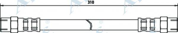 APEC BRAKING HOS3359 Гальмівний шланг