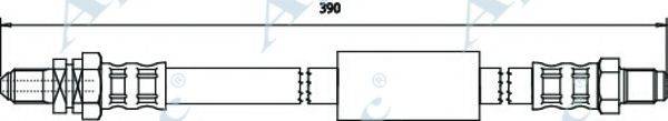 APEC BRAKING HOS3734 Гальмівний шланг