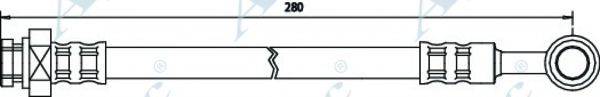 APEC BRAKING HOS3172 Гальмівний шланг