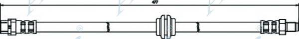 APEC BRAKING HOS3215 Гальмівний шланг