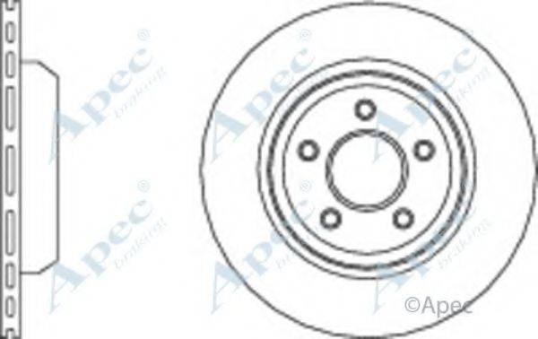 APEC BRAKING DSK3043 гальмівний диск