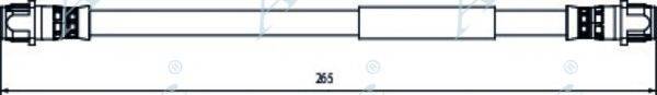 APEC BRAKING HOS3914 Гальмівний шланг