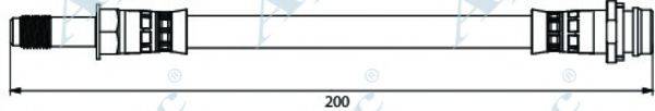 APEC BRAKING HOS3920 Гальмівний шланг