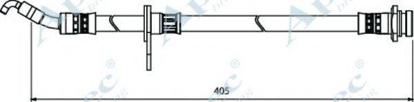 APEC BRAKING HOS3977 Гальмівний шланг