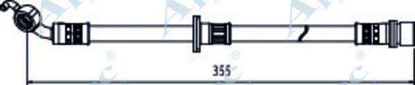 APEC BRAKING HOS4075 Гальмівний шланг