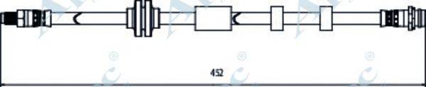 APEC BRAKING HOS4117 Гальмівний шланг