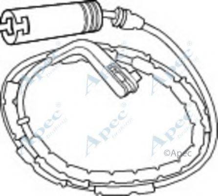 APEC BRAKING WIR5239 Покажчик зносу, накладка гальмівної колодки