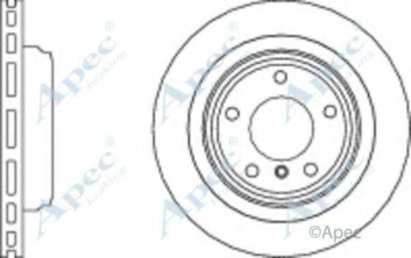 APEC BRAKING DSK3103 гальмівний диск