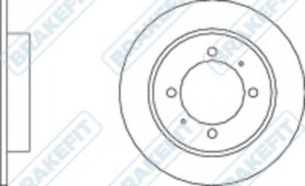 APEC BRAKING DK6006 гальмівний диск