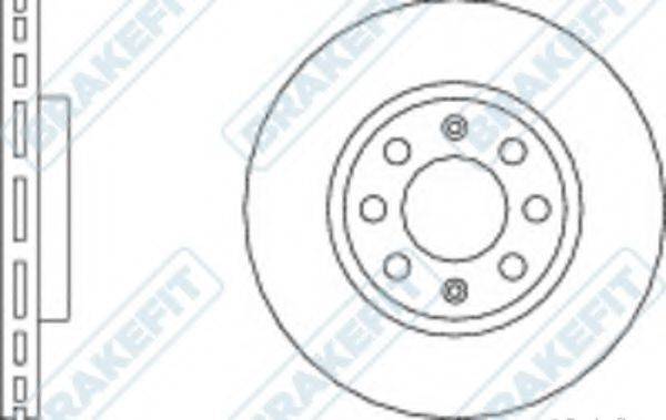 APEC BRAKING DK6010 гальмівний диск