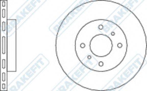 APEC BRAKING DK6049 гальмівний диск