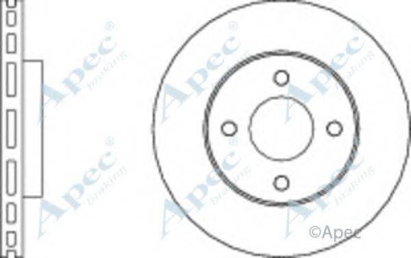 APEC BRAKING DSK3092 гальмівний диск