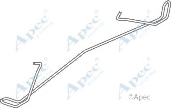 APEC BRAKING KIT502 Комплектуючі, гальмівні колодки