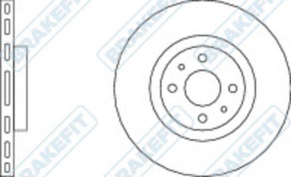 APEC BRAKING DK6195 гальмівний диск