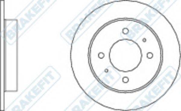 APEC BRAKING DK6226 гальмівний диск