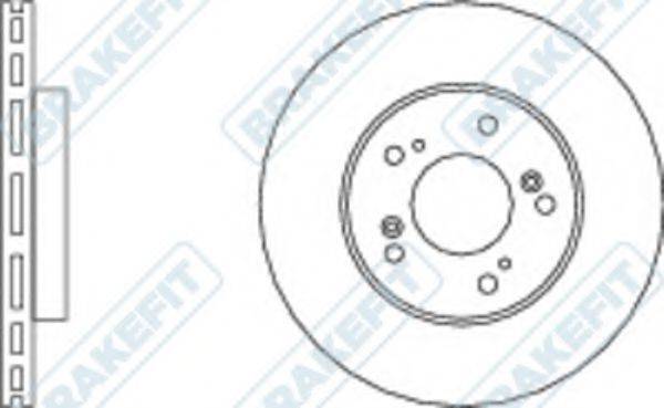 APEC BRAKING DK6237 гальмівний диск