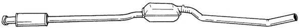 SIGAM 25416 Середній глушник вихлопних газів
