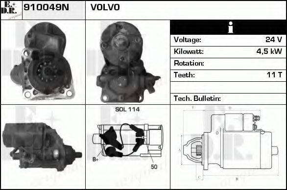 EDR 910049N Стартер