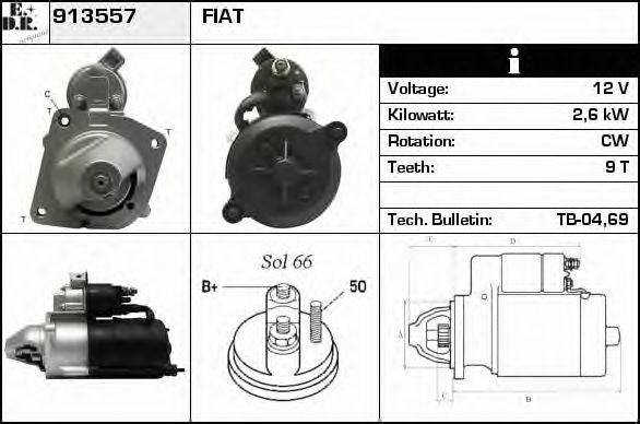 EDR 913557 Стартер