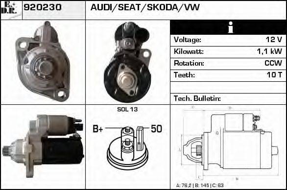 EDR 920230 Стартер