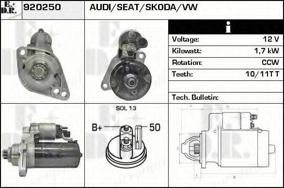 EDR 920250 Стартер