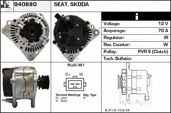 EDR 940880 Генератор