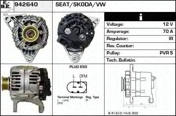 EDR 942640 Генератор