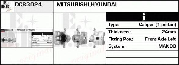 EDR DC83024 Гальмівний супорт