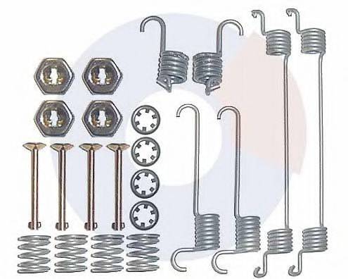 CARRAB BRAKE PARTS 3146 Комплектуючі, гальмівна колодка