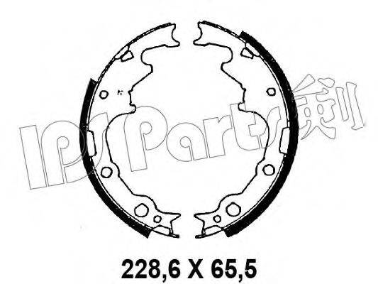 IPS PARTS IBL4056 Гальмівні колодки