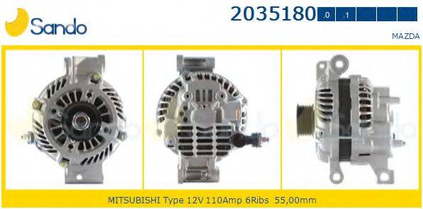 SANDO 20351800 Генератор