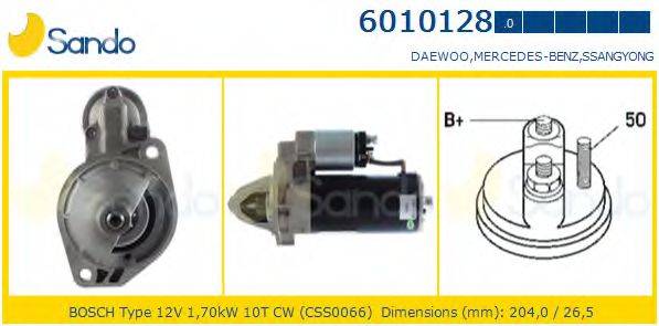 SANDO 60101280 Стартер