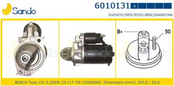 SANDO 60101310 Стартер