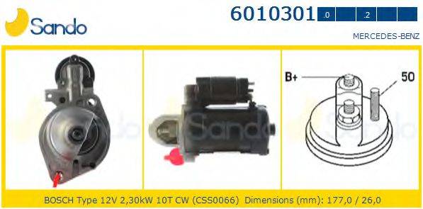 SANDO 60103010 Стартер