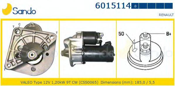 SANDO 60151140 Стартер