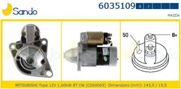 SANDO 60351090 Стартер