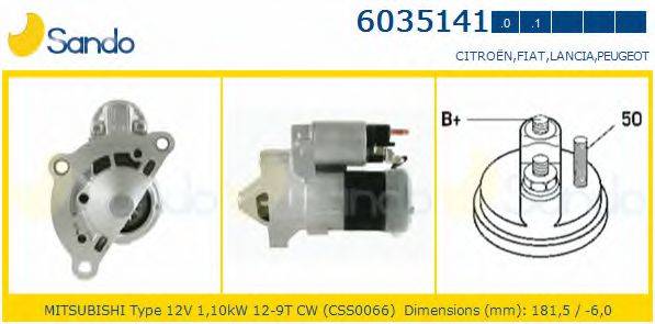 SANDO 60351410 Стартер