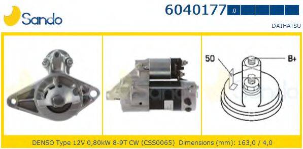 SANDO 60401770 Стартер