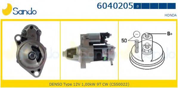 SANDO 60402050 Стартер