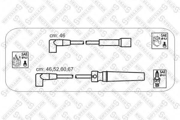 STELLOX 1030043SX Комплект дротів запалювання