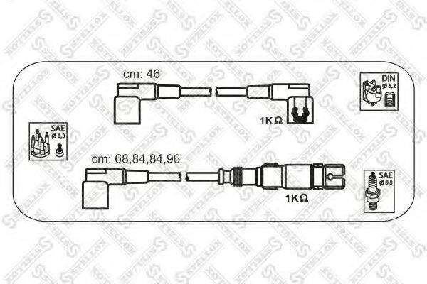 STELLOX 1038248SX Комплект дротів запалювання