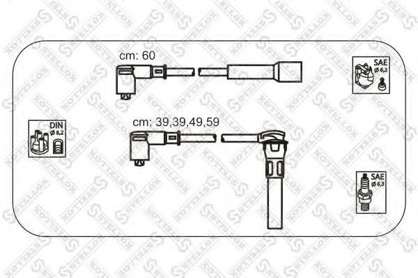 STELLOX 1038572SX Комплект дротів запалювання