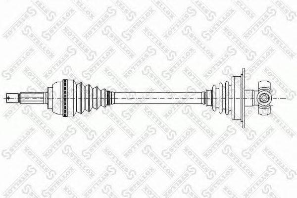 STELLOX 1581014SX Приводний вал