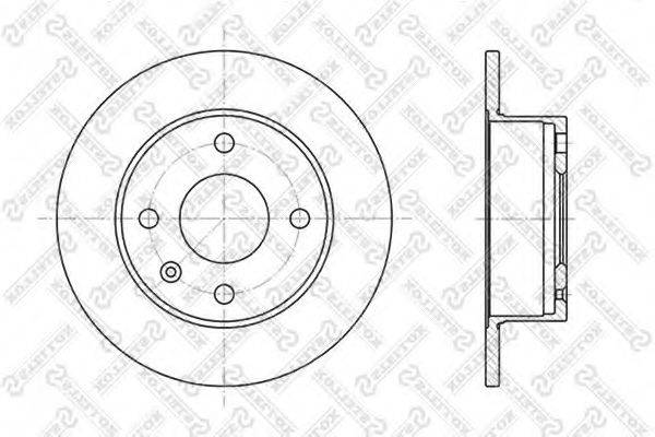 STELLOX 60202513SX гальмівний диск