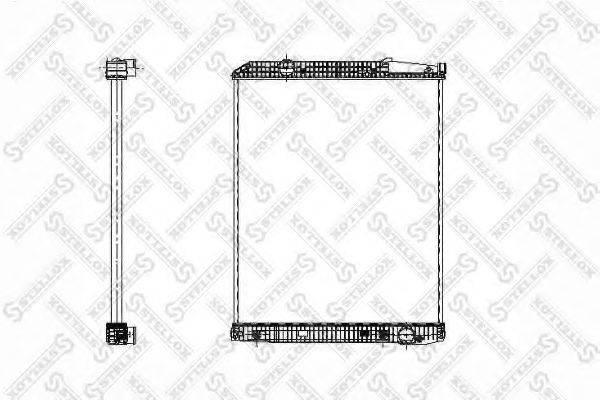 STELLOX 8103329SX Радіатор, охолодження двигуна