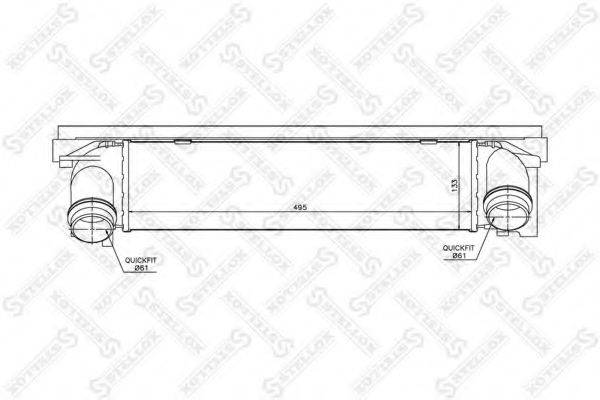 STELLOX 1040005SX Інтеркулер