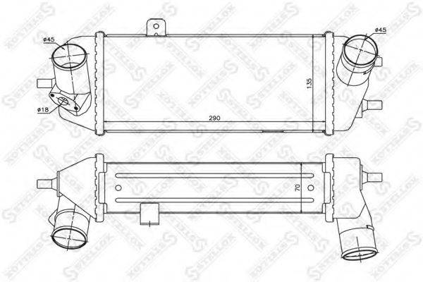 STELLOX 1040022SX Інтеркулер