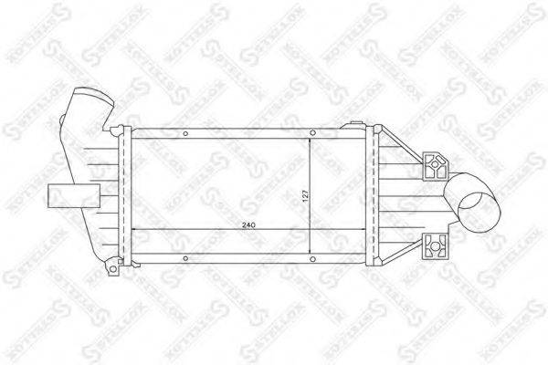 STELLOX 1040056SX Інтеркулер