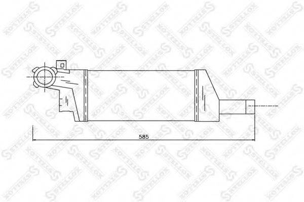 STELLOX 1040058SX Інтеркулер